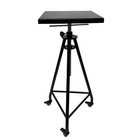 1 PC Floor Sculpture Pottery Stand Sculpture Trestle Rotating Sculptor Stand