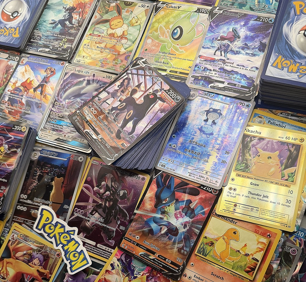 Cartas Pokémon ultra raras full art 100 cartas! ¡2+ Ex garantizados! INICIAL LEGENDARIO
