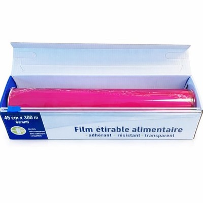 Cling Film 45cm x 300m with Zipcut - Professional Quality Film - for