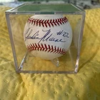 1973-87Milwaukee Brewer Catcher Charlie Moore Autograph Signed Official Baseball
