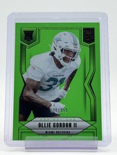 OLLIE GORDON II 2025 DONRUSS ELITE ASPIRATIONS ROOKIE GREEN /999 #108 Q6225