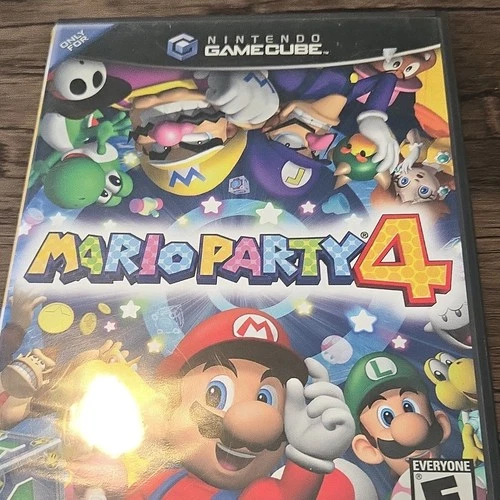Mario Party 4 Multiplayer Party Board Game (Nintendo GameCube, 2002) Manual