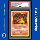 1999 POKEMON BASE SET SHADOWLESS #4/102 CHARIZARD HOLO RARE PSA 5