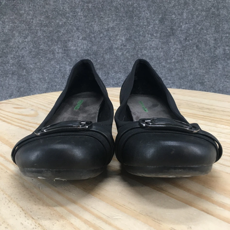 Zapatos Baretraps Mujer 8.5 M Markie Informales Sin Cordones Ballet Planos Tela Negra Foto 3 de 4