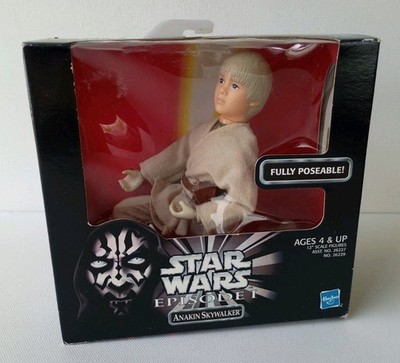 Star Wars 1998 Episode I Fully Poseable Anakin Skywalker Large Action Figure MIB