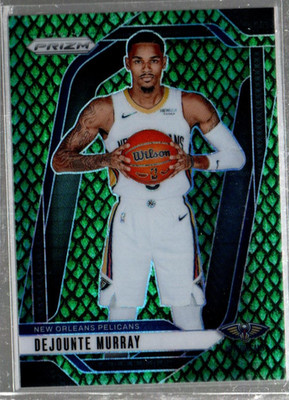 2024-25 Panini Prizm Prizms Jade Dragon Scale #1 Dejounte Murray /48