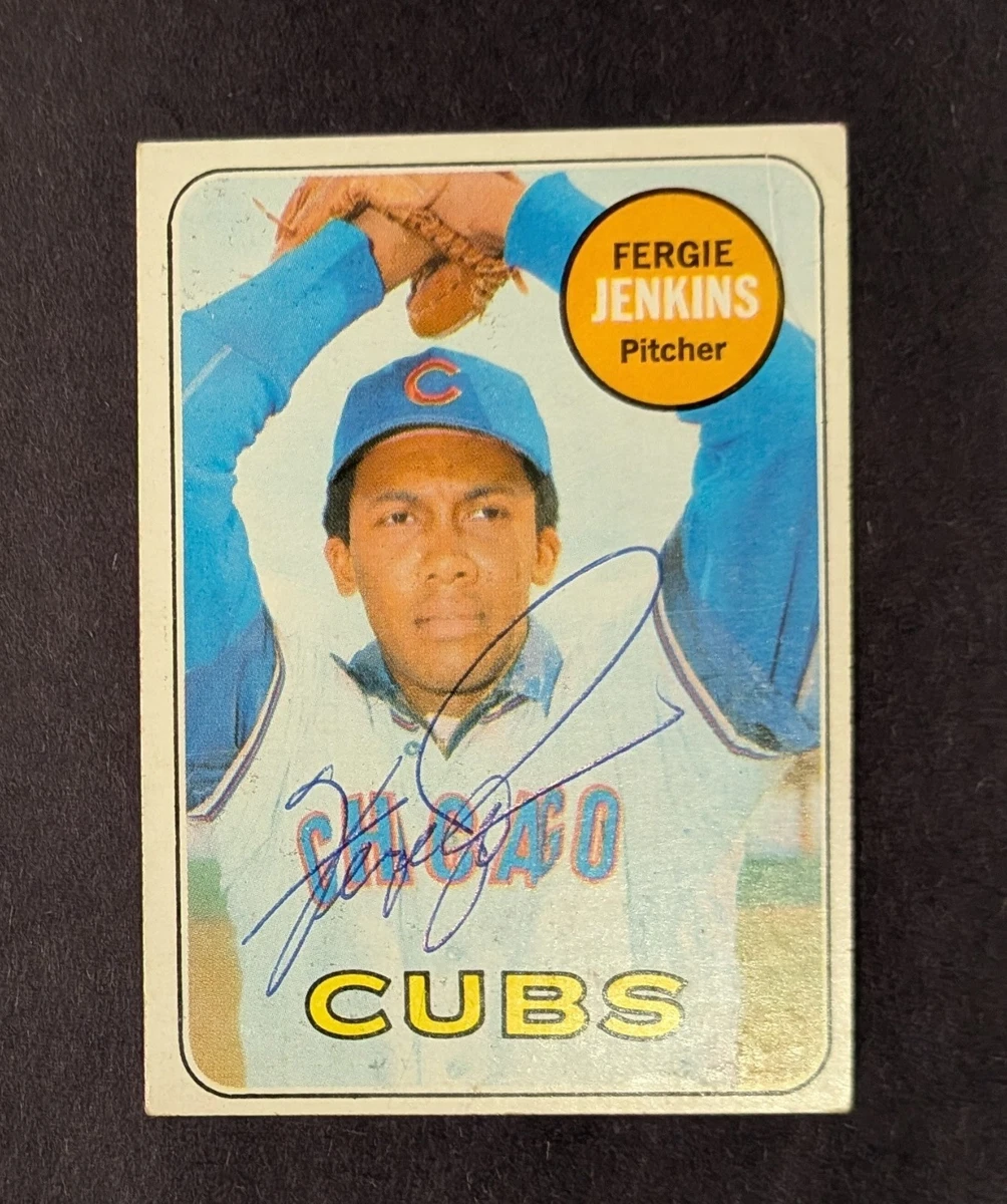 Autograph Fergie Jenkins Baseball Cards for sale | eBay