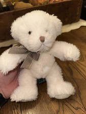 Russ Lillian Bear Plush 8 Inch Cream Stuffed Animal Toy