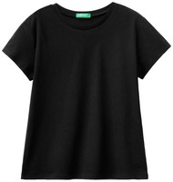 MäDchen Shirt Kurzarm United Colors Of Benetton 3I1XC109V Nero 100 S