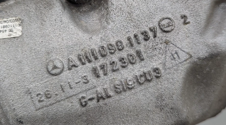 97-04 Mercedes R170 SLK230 C230 Supercharger & Manifold OEM - Image 2 of 4