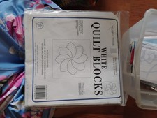 Jack Dempsey Needle Art Item 732 Pattern # 92 Cross Stitch Pinwheel Quilt blocks