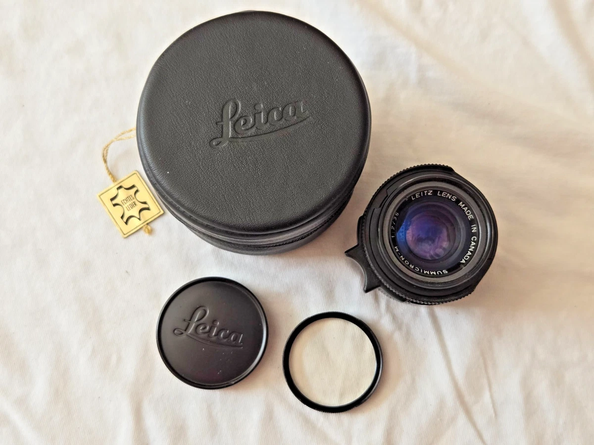 Leica SUMMICRON-M 35mm Focal Wide Angle Camera Lenses for sale | eBay