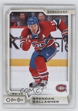 2018-19 O-Pee-Chee Brendan Gallagher #499 e6j