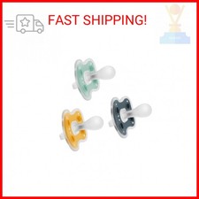 Dr. Brown's Advantage One-Piece Silicone Baby Pacifier, Fully Symmetrical Soothe