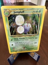 Pokémon TCG Jumpluff Neo Genesis Holo Scratched 7/111