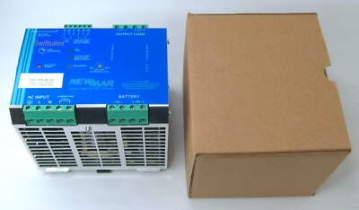 Newmar DIN-UPS-48-10 48VDC 10A DIN Power Supply System / Battery Charger / UPS