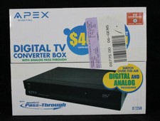 Apex Digital TV Converter NIB