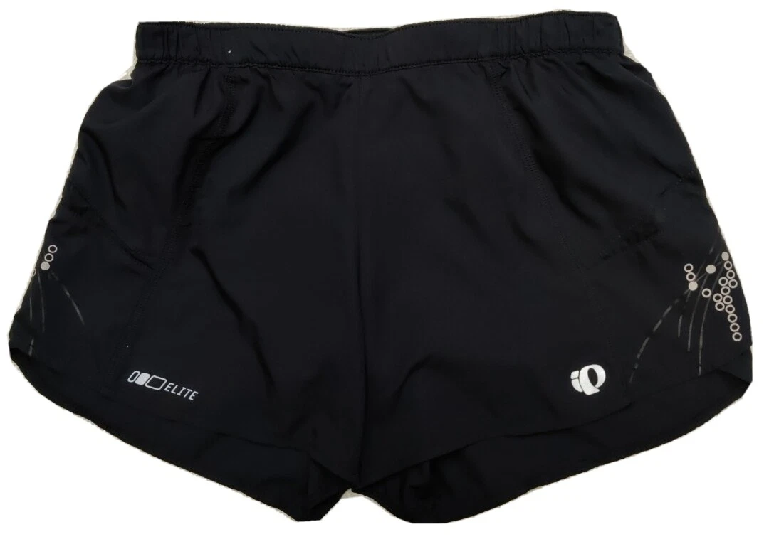 Pearl Izumi Elite Women s Infinity Running Shorts Size XS Black Lined Drawstring