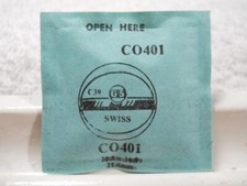 GS CO401 Watch Crystal Fit Swiss - 21.4 mm - 20.8 x 16.9 mm Replacement Repair