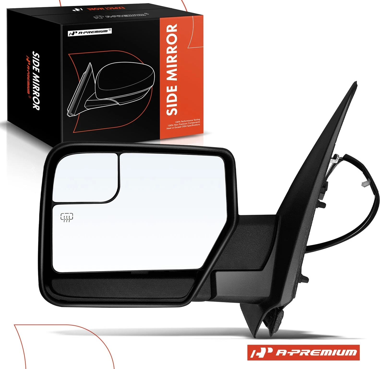 A-Premium Driver Power Mirror w/ Power Fold Heated for Ford Expedition 2007-2017