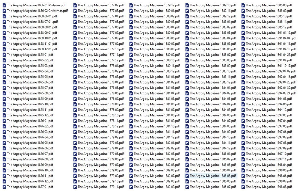 THE ARGOSY MAGAZINE 298 Choice Issue Collection On USB Flash Drive Foto 4 de 4