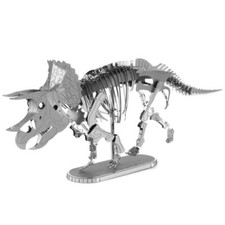 Metal Earth - Triceratops Skeleton DIY Assemble Steel Sheet 3D Model Craft Build
