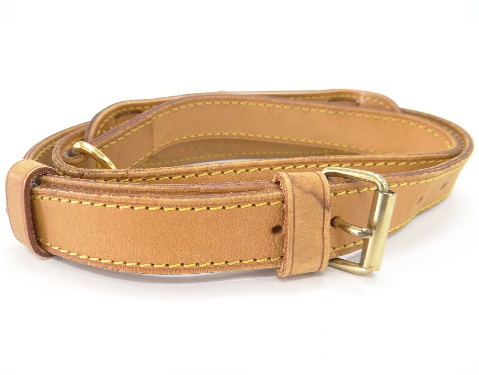 LOUIS VUITTON Bag Accessory Shoulder Belt Strap Leather For Keepall Bandouliere eBay