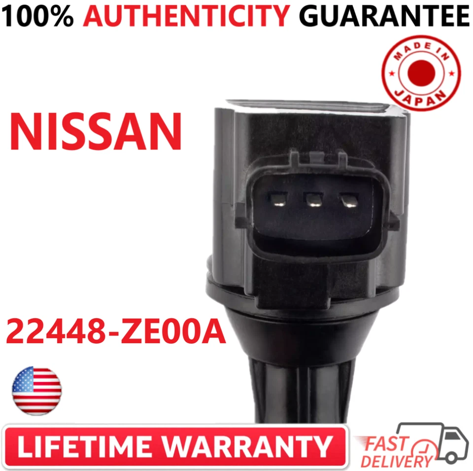 Bobinas de encendido x8 OEM NISSAN para Nissan Infiniti 2007-2015 5,6 L V8, 22448-ZE00A Foto 3 de 4