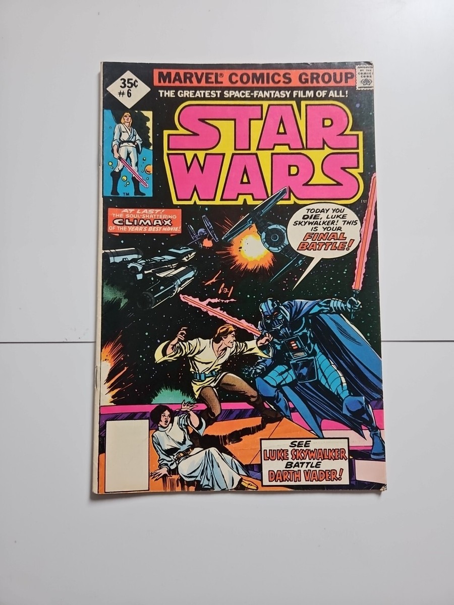 Star Wars #6 Marvel Comic Book 1977 First Appearance Chewbacca
