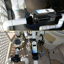 Comlpetre Salt Water Pool Chlorine Generator - Built-in Wi-Fi Remote Control