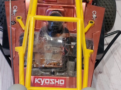 Vtg Kyosho Icarus Off Road Racer R/C Car 1:10 Radio Remote Control Dune Buggy - Picture 13 of 17