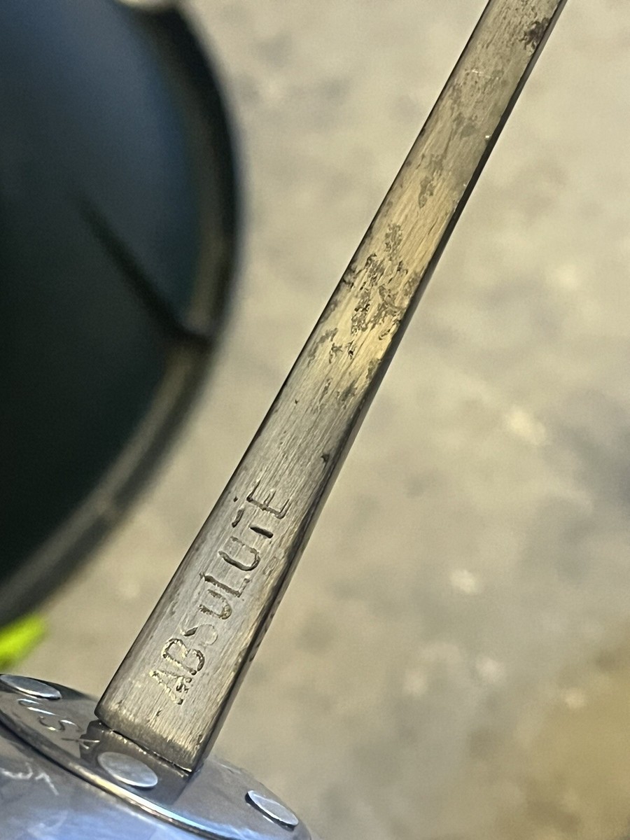 Vintage Fencing Sword metal Handle Absolute Blade Fencing France