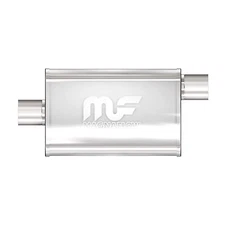 2.5" Inlet Outlet Center Offset - 4x9 Oval 14" Body MagnaFlow Muffler SS 11226