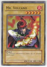 Yugioh - Konami - Yu-Gi-Uh! - Mr. Volcano - PSV-044 - Trading Card