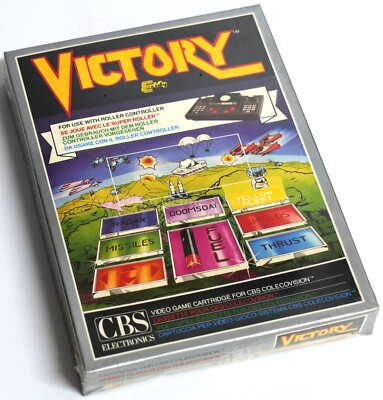 CBS Colecovision Victory Game Cartridge Adam *Original versiegelt