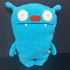 Ugly Doll Blue BigToe Plush 12" Stuffed Animal Monster 2006