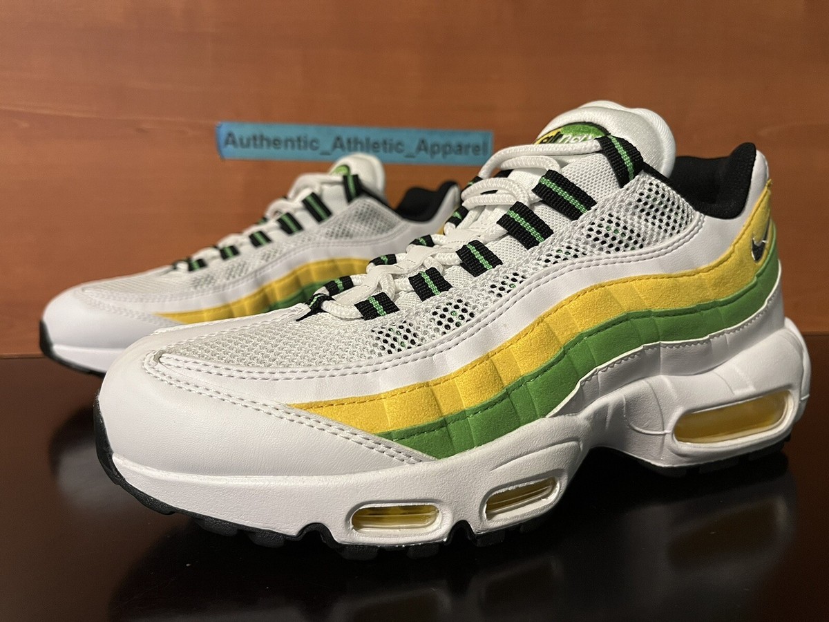 Nike Air Max 95 Essential Lemon Lime Shoes Men's Size 7