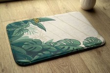 Non-Slip Bathroom Soft Rug Absorbent Bath Mat - 75x45 cm - Monster plants