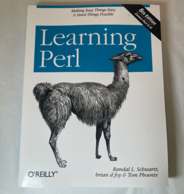 Learning Perl by Schwartz, Randal L.; Foy, Brian D.; Phoenix, Tom - Very Good