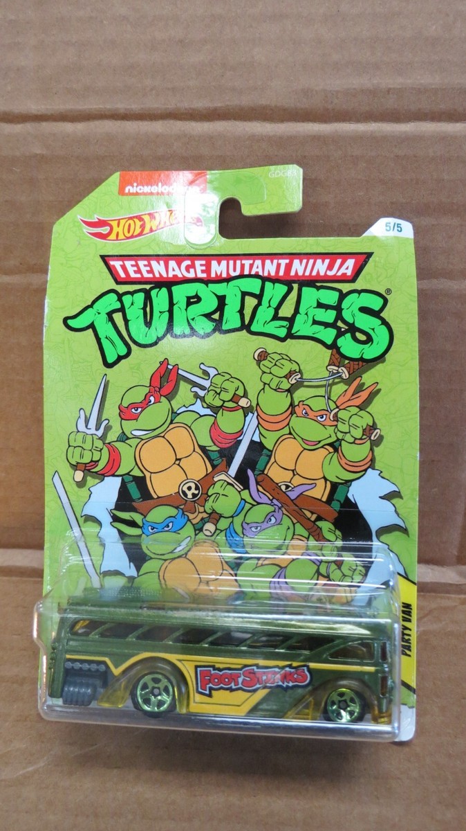 HOT WHEELS TEENAGE MUTANT NINJA TURTLES FOOT STINKS SURFIN