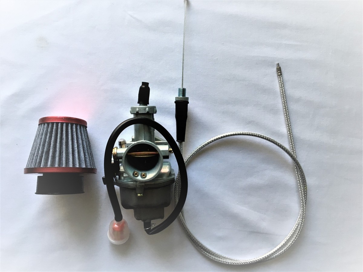 Carburetor Honda XR100 XR100R Hand Choke Carb  W/Throttle Cable & Air Filler - Foto 6