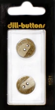 Dill Buttons ~ (1031) - 5/8" - 2 ct