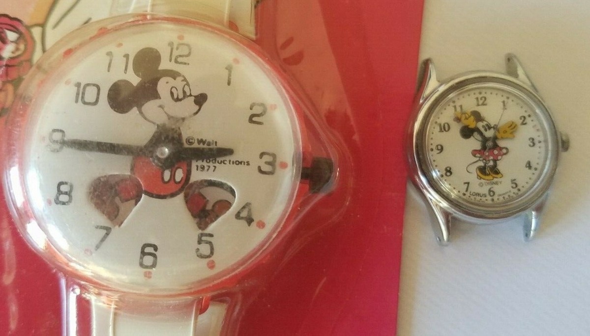 1977 WALT DISNEY MICKEY MOUSE PLASTIC MINNIE MOUSE LORUS 1977 WALT DISNEY MICKEY MOUSE PLASTIC MINNIE MOUSE LORUS