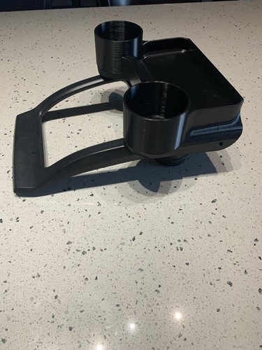 Double Coffee Cup Holder for Holden RA Rodeo or RC Colorado NEW Modular Design - Picture 3 of 8