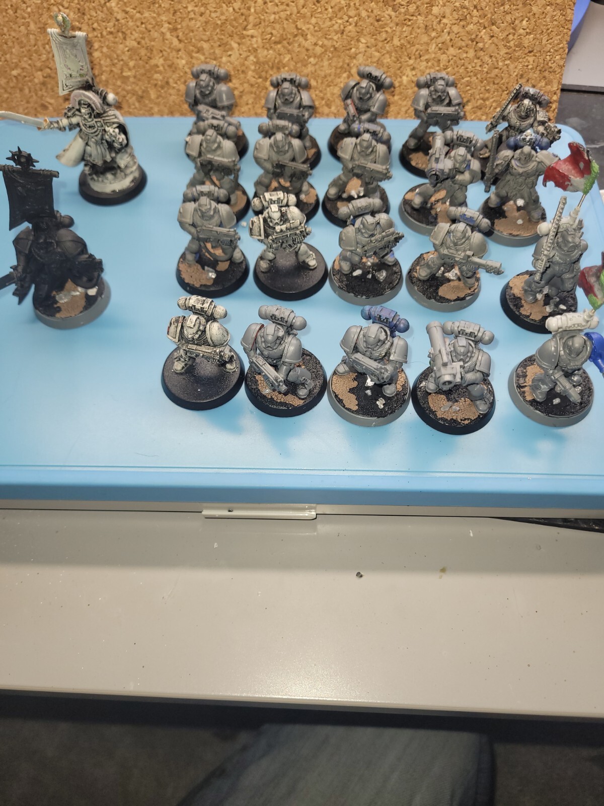 Lot 22 Warhammer 40k space marine army