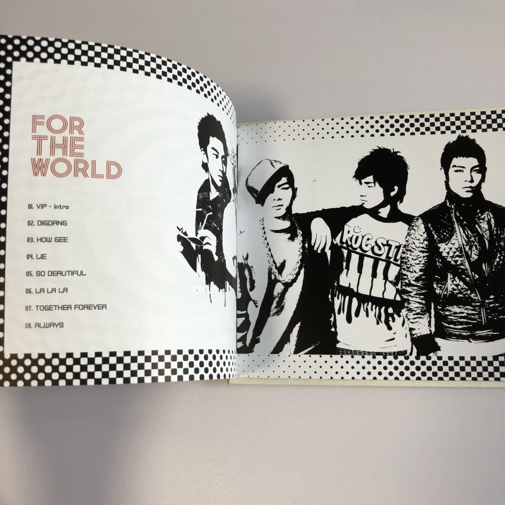 BIG BANG For The World Limited Edition CD + Booklet | eBay