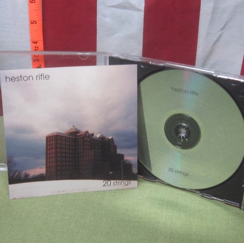 HESTON RIFLE instrumental 20 Strings CD math-rock 2000 prog NYC violin chaos - Imagen 1 de 2