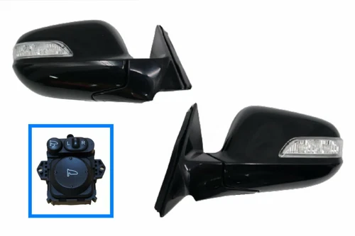 Power Auto Folding Mirrors Corner Lights W/switch For Honda Accord 2008 09~2012 
