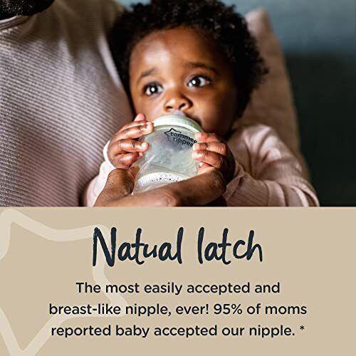 Tommee Tippee Closer to Nature Added Cereal Baby Bottle Feeding Nipple - Picture 4 of 6