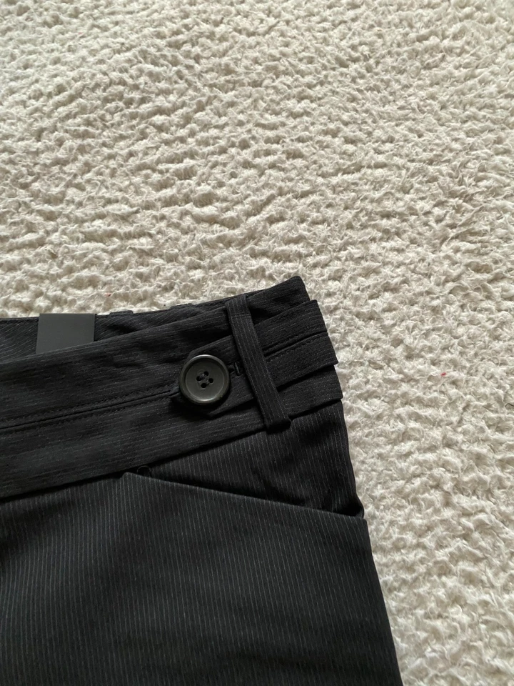 Pantalones cortos a rayas negros The Limited Drew Fit para mujer talla 2 (29 x 14) Foto 4 de 4